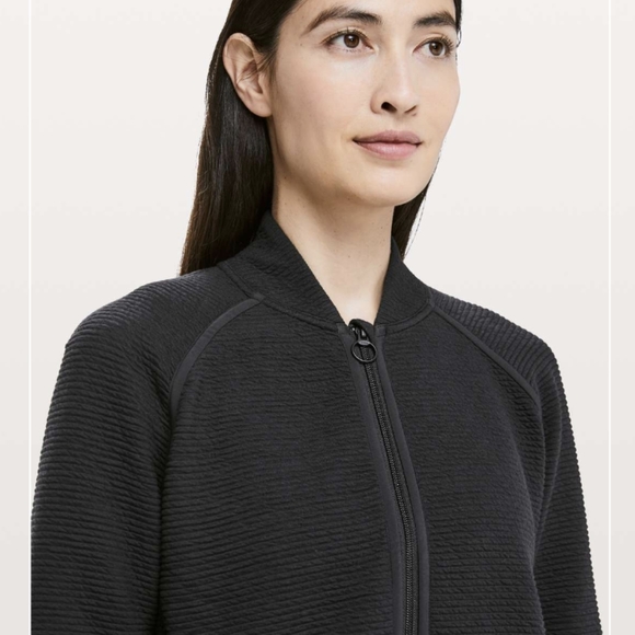 Lululemon On Repeat Bomber Black - Picture 2 of 12